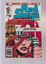 Red Sonja #1 - Signed by Larry Hama. Newsstand Edition. (4.0) 1983