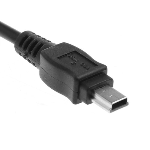 Mini USB 2.0 Type B Male To Female Extention Cord Converter Adapter Cable 1.5m - Zdjęcie 6 z 7