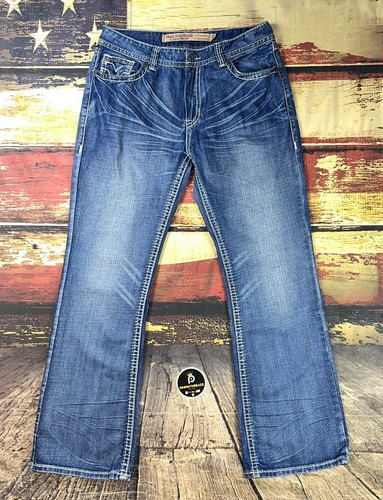 Mens Rock \u0026 Roll Cowboy Jeans 36x34 