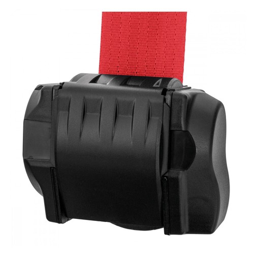Cinturón de seguridad delantero automático para sedán Reliant Rialto 1982-1996 rojo - Imagen 2 de 7
