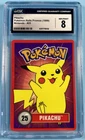 CGC 8 Pikachu Pokemon Rolls Promo #25 Rare 1999 Nintendo Graded Promo psa