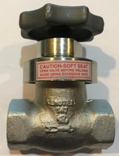 KEROTEST 147 Manual Stainless Socket Weld Globe Valve 7/8IN D648763