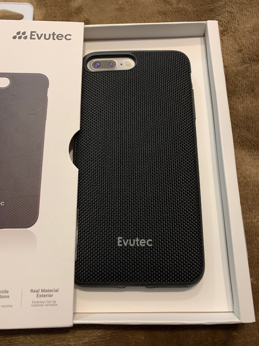 Evutec AERGO Ballistic Nylon iPhone 7/8 plus -black