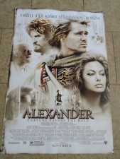 Alexander - Movie Poster with Colin Farrell, Angelina Jolie. Val Kilmer & Hopkin