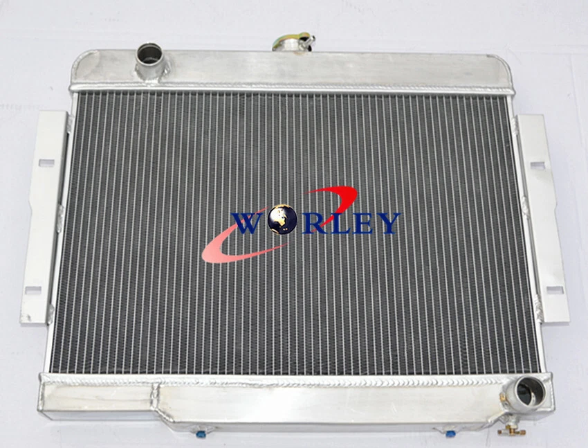 吉普 CJ CJ5 CJ7 铝制散热器 带雪佛兰 V8 转换发动机 72-86 3 行 — 第 4/4 张图片