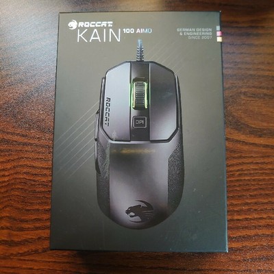 Roccat Gaming Mouse Kain 100 Aimo Black Roc 11 610 Bk Ebay