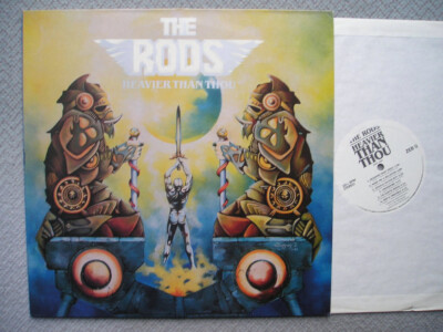 LP  Rods Heavier than thou Heavy Metal Zebra