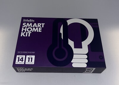 LittleBits Smart Home Kit 14 Bits Modules Magnets DIY IFTTT Ready Smart Solution