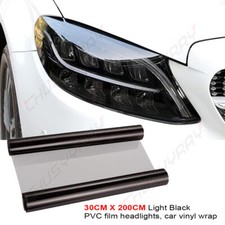 Pellicola fari anteriori auto 30 cmx200 cm nero chiaro per Toyota Aygo B4 2014-2023