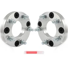 2PC 1" 4x114.3 to 5x114.3 Conversion Wheel Adapters 1/2"x20 4 Lug to 5 Lug Wheel