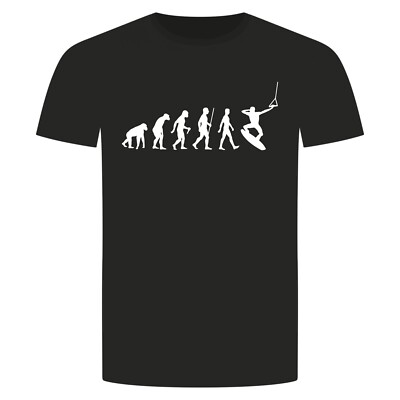 Evolution Wakeboard T-Shirt - Wake Board Wakeboarding Water Ski Board