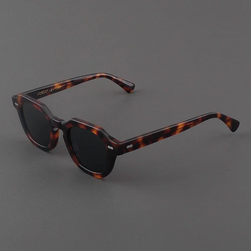 MOSCOT LEMTOSH Sunglasses Men Square Plate Tortoiseshell Frame Polarized Women - Picture 16 of 21