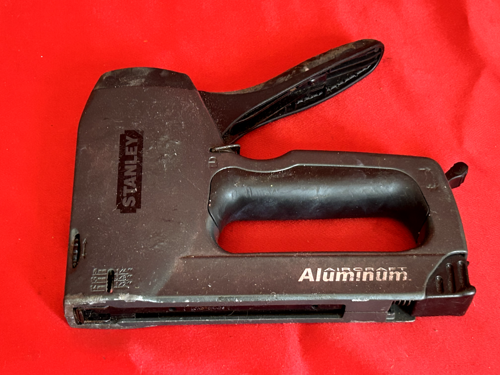 Stanley Aircraft Aluminum Stapler Tool Model TR250