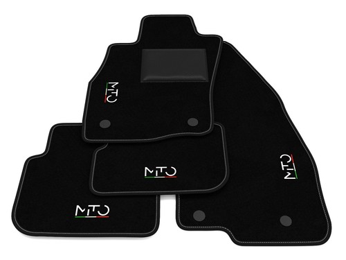 Mattenset Naaldvilt (Zwart) Alfa Romeo Mito 2008-> (1St Mattenset Naaldvilt (Zwart) Alfa Romeo Mito 2008-> (1St