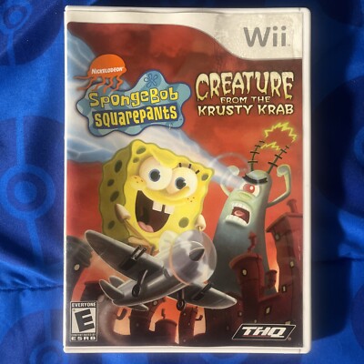 SpongeBob SquarePants: Creature from the Krusty Krab (Nintendo Wii, 2006)