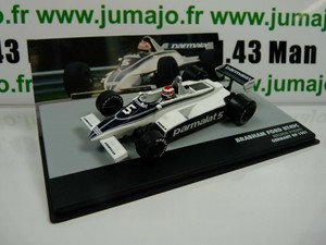 SEN21T eaglemoss 1//43 F1 BRESIL Formule 1 JAGUAR FORD cosworth R2 L.Burti 2001