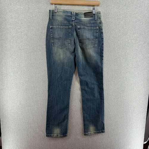 VTG Lee Girls Jeans Blue 16R Skinny Fit Stretch Faded Denim Y2K NWT - Picture 9 of 12