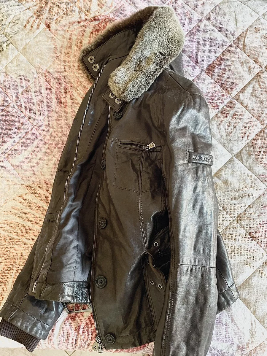 Giacca in pelle peuterey cheap