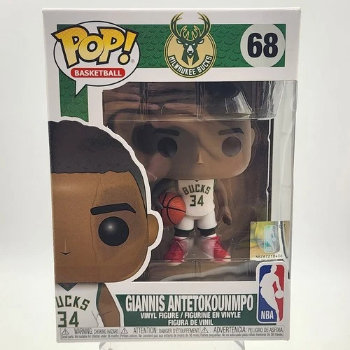 Giannis Antetokounmpo Funko Pop 68 NBA Milwaukee Bucks