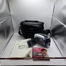 Y2K Canon DC210 DVD Video Camcorder 35x Optical Zoom W/ Battery Charger