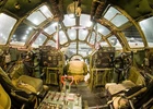WW2 USAF Superfortress Boeing B-29 Cockpit Photo Luster 8.5x11
