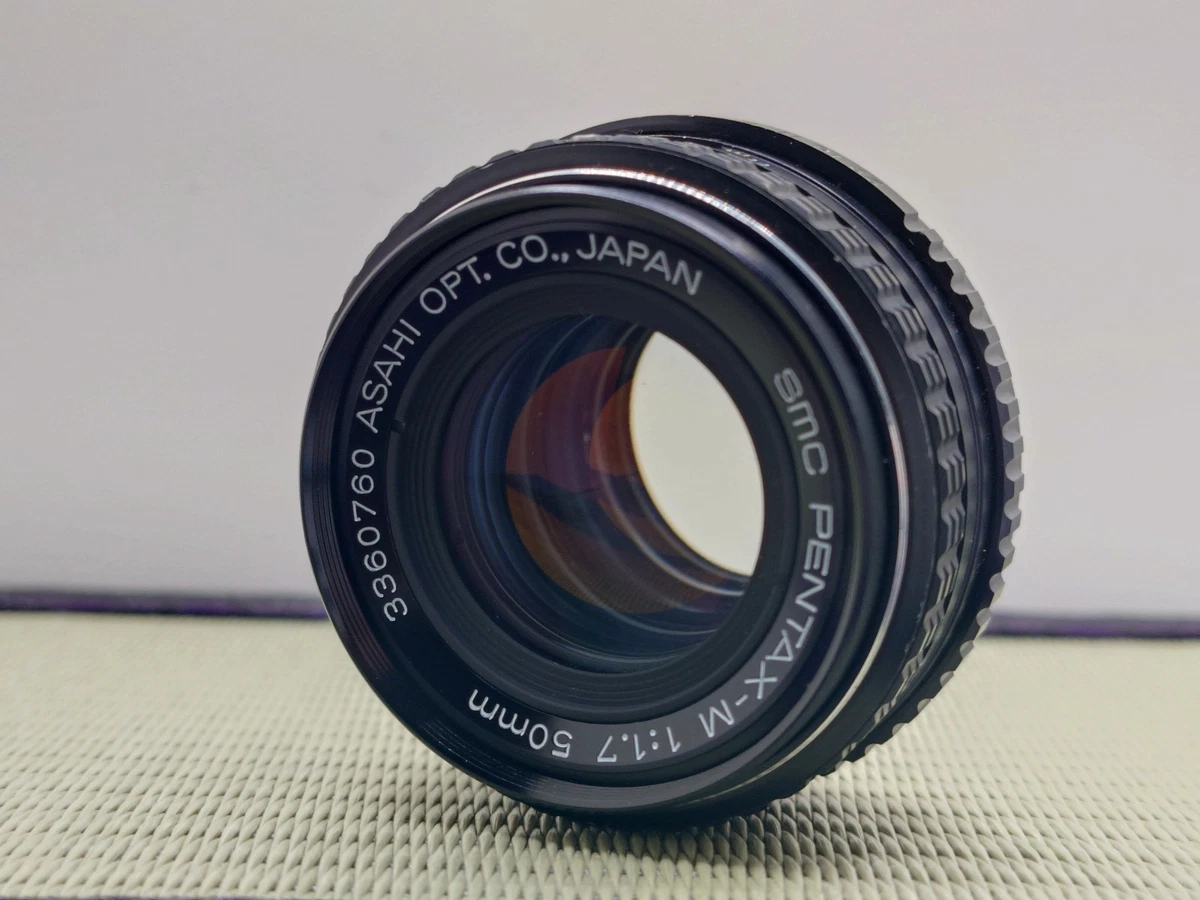 PENTAX ME smc PENTAX-M 50mm F1.7（中古） PENTAX 50mm f/1.7 Camera Lenses for sale - eBay
