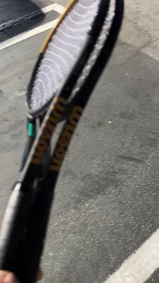 Pair of Wilson Blade Sw102 Cv Autograph V7.0 Racket Tennis Racquet