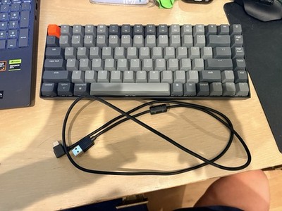 Keychron K2 White LED 65% Wireless Mechanical Keyboard