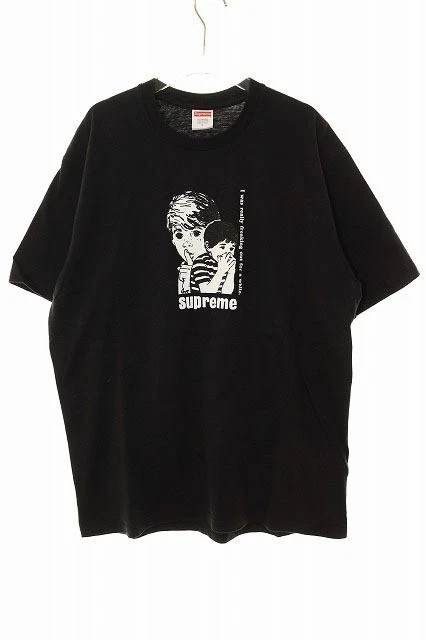 Supreme 23AW FREAKING OUT TEE NOIR L Freaking Out Print T shirt noir noir