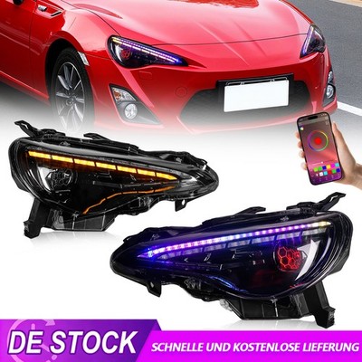 RGB Scheinwerfer für Toyota 86 GT86 /Subaru BRZ 12 21/Scion FR-S 12 16,Animation