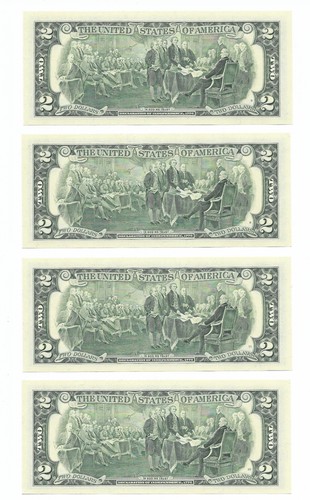 1995 $2 ATLANTA * STAR * ⭐️ FRNs. 20 Consecutive & Gem Uncirculated Banknotes. - Picture 3 of 11