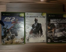 xbox original games lot - Assasin Hitman2 -wreckers-atv2