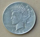1922-D Silver Dollar U.S. Coin