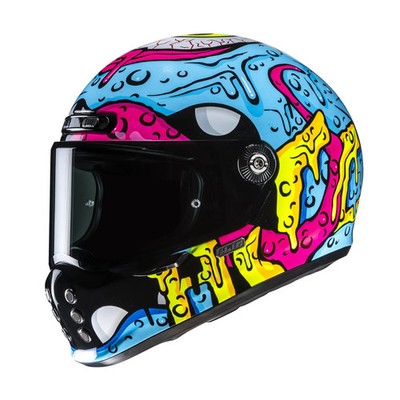 HJC V10 Helmet Squeeze MC28 Large | eBay
