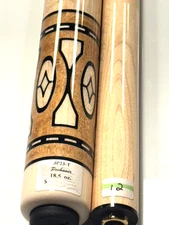 PECHAUER JP23 JP23T POOL CUE 12.00 MM NATURAL STAIN WRAPLESS NEW SHIPS FREE