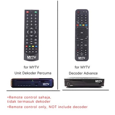 Universal Remote Control Suitable For Malaysian Digital Set Top Box MYTV Remote