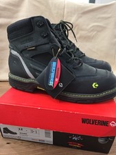 Wolverine Overman NT 6" Waterproof Work Boots Mens 12 M Composite Toe W10484 NIB