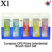 x1 Dental Curaprox CPS Prime Interdental Brush Start Set Multiple Sizes