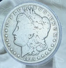 1901-O Morgan Silver Dollar Authentic 0.90 fine silver. US Mint