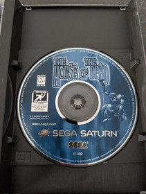 The House of the Dead Sega Saturn CIB Complete Manual Foam Authentic & Tested