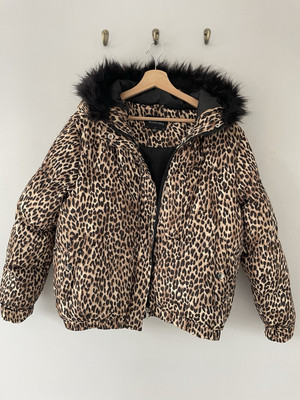 Style Brave Soul Leopard Coat Brave Soul Tan Cotton Animal Print