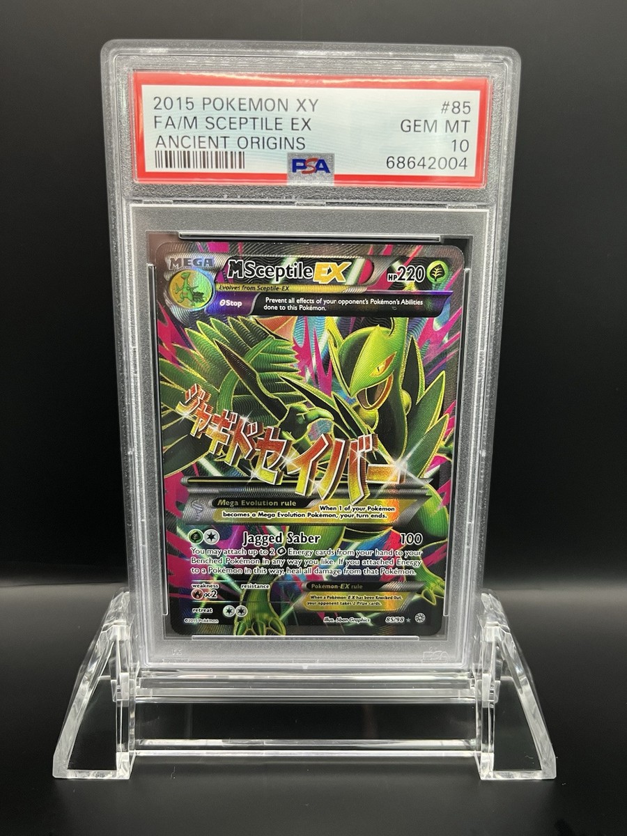 2015 Pokemon XY F.A./ M Sceptile EX Ancient Origins #85 PSA 10 | eBay