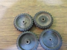 vintage tonka ford pickup truck set of 4 hard tires for parts