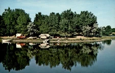 Outdoor Living in NEBRASKAland Recreation Areas Postcard