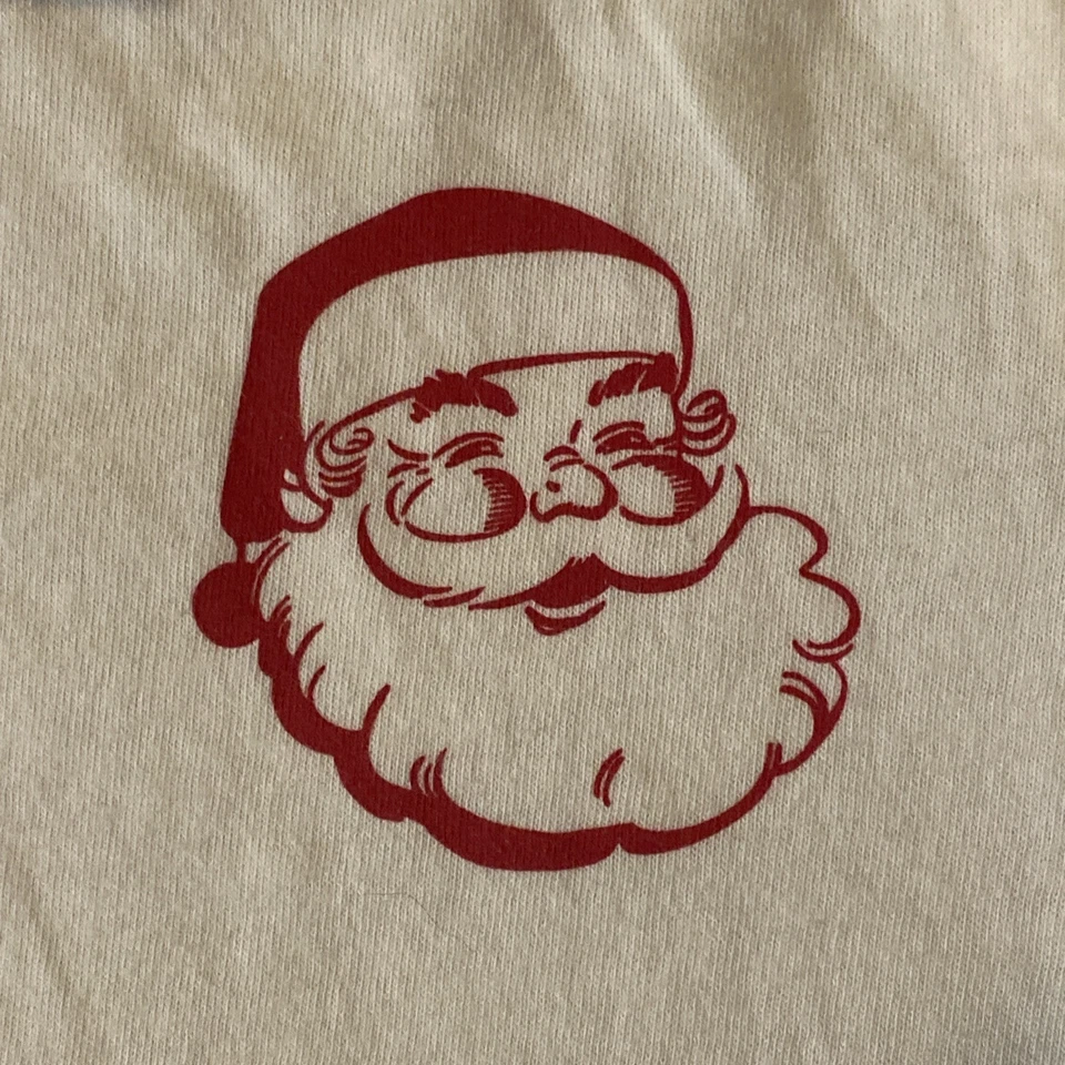 Camisa J Crew Crewcuts Niños Manga Larga 6-7 Años Antiguo Tema SANTA Navidad Foto 4 de 4