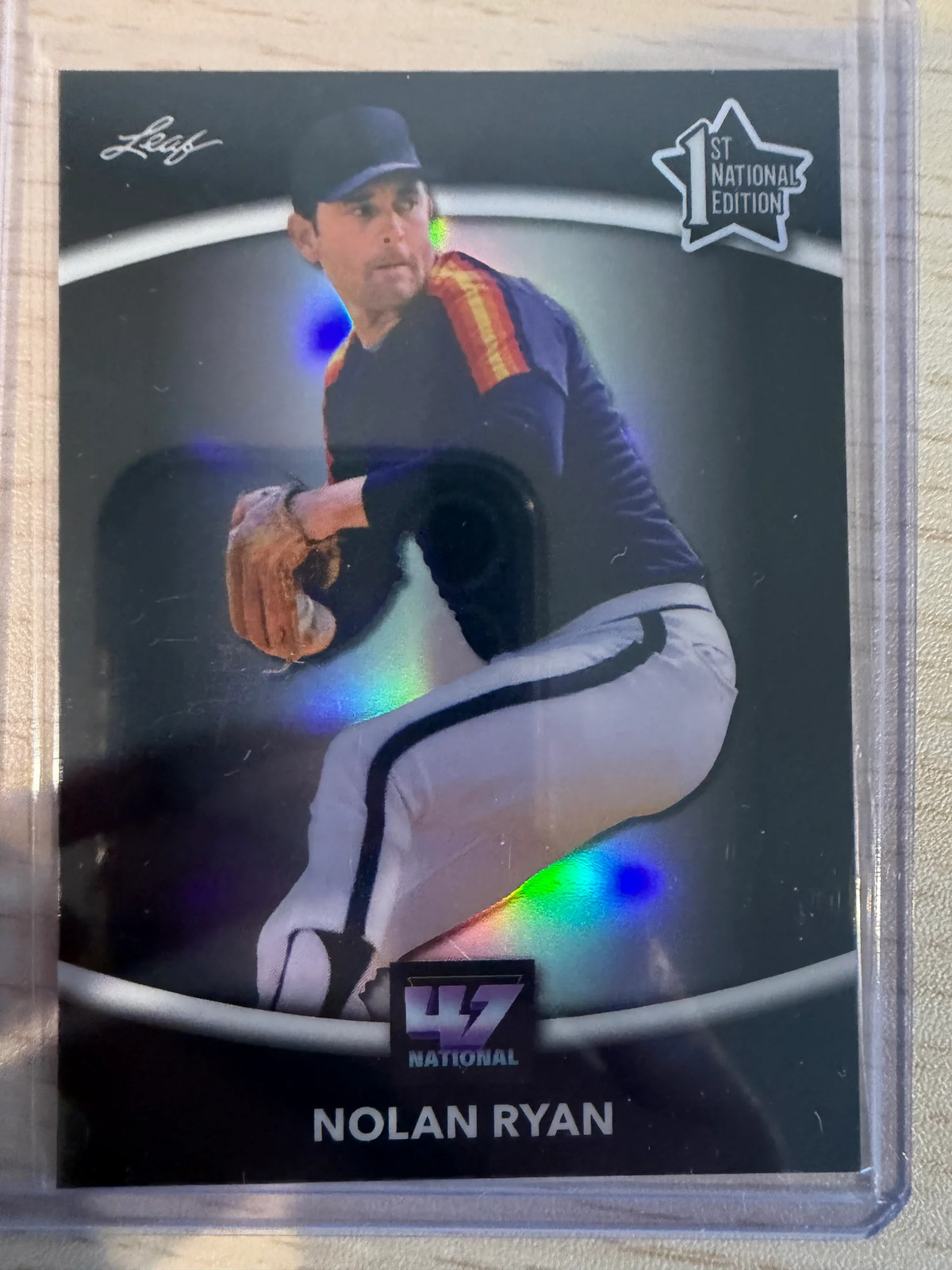 2026 Leaf CB47 1st National Edition Nolan Ryan #16 /55 Black