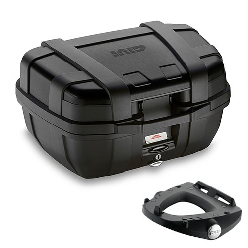 Givi TRK52BB Kit Mit Topcase 52L Schwarz + Montageplatte BMW R 1200 RT 2008-2010-image