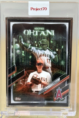 SHOHEI OHTANI * ARTIST PROOF /51 * 2021 TOPPS PROJECT 70 SHOE SURGEON MATRIX 550