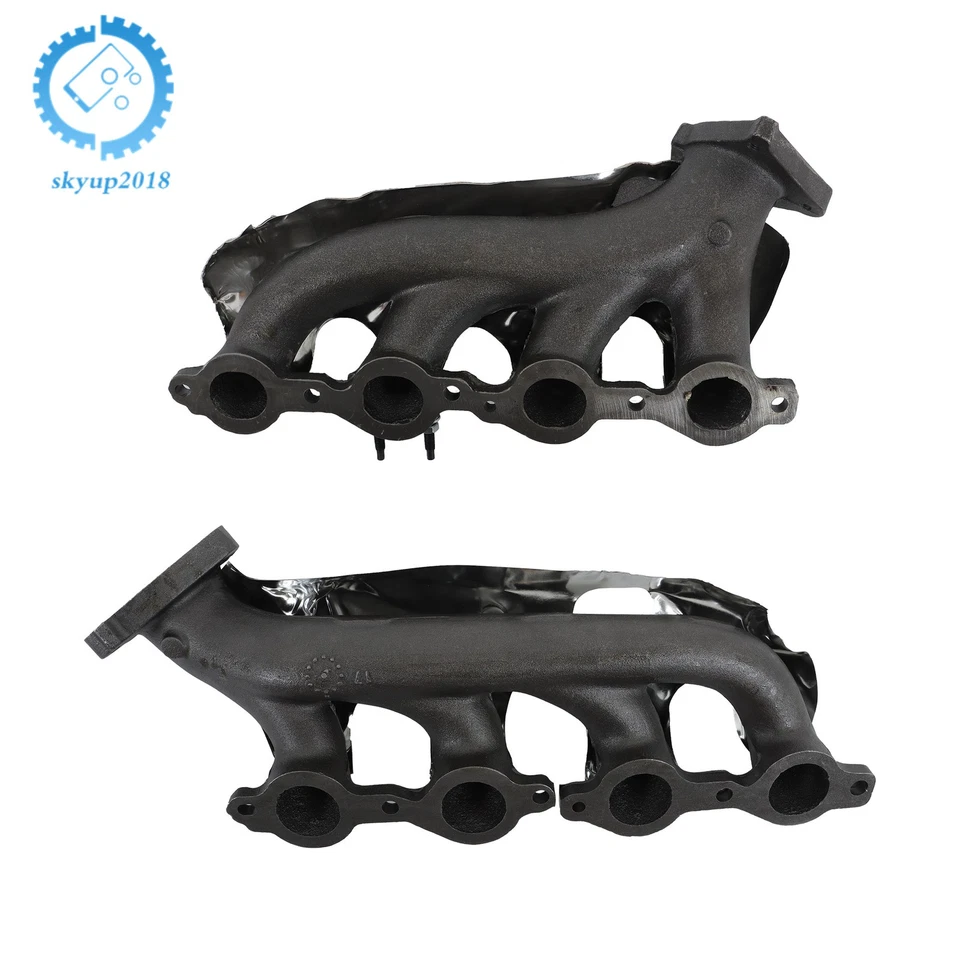 适用于吉姆西 Sierra 2500 HD Classic 2007 V8 6.0L 排气歧管套件 674-522 全新 — 第 2/4 张图片