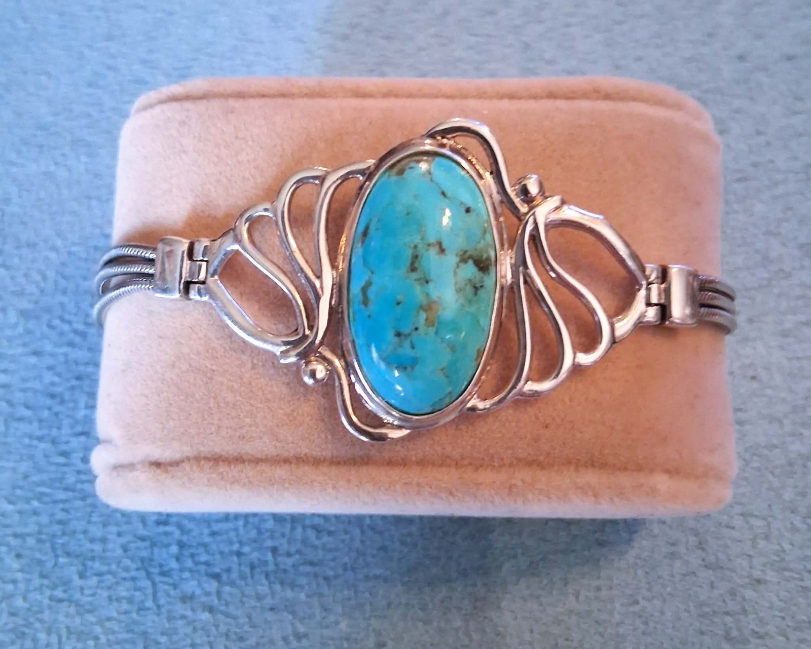 Large BBJ Turquoise Bracelet - image 1